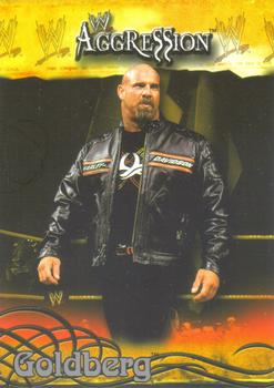 2003 Fleer WWE Aggression #1 Goldberg  Front