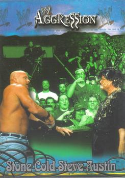 2003 Fleer WWE Aggression #35 Stone Cold Steve Austin  Front