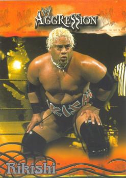 2003 Fleer WWE Aggression #69 Rikishi  Front