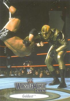 2003 Fleer WWE WrestleMania XIX #23 Goldust  Front