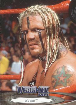 2003 Fleer WWE WrestleMania XIX #45 Raven  Front