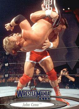 2003 Fleer WWE WrestleMania XIX #12 John Cena  Front