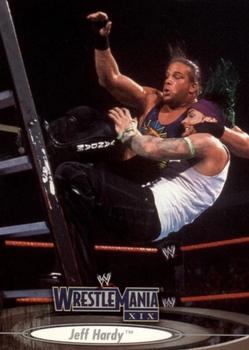 2003 Fleer WWE WrestleMania XIX #27 Jeff Hardy  Front