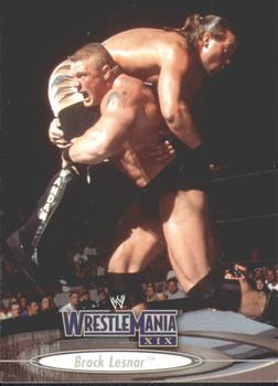 2003 Fleer WWE WrestleMania XIX #35 Brock Lesnar  Front