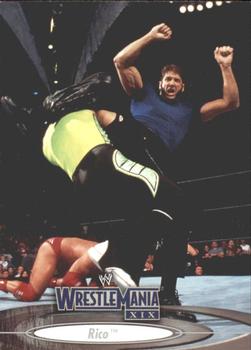 2003 Fleer WWE WrestleMania XIX #48 Rico  Front