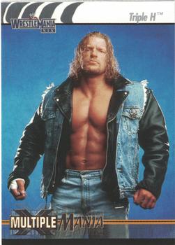2003 Fleer WWE WrestleMania XIX #80 Triple H Front