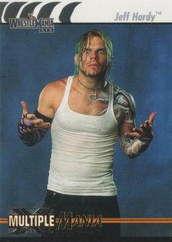 2003 Fleer WWE WrestleMania XIX #87 Jeff Hardy Front