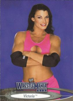 2003 Fleer WWE WrestleMania XIX #65 Victoria  Front