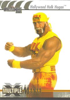 2003 Fleer WWE WrestleMania XIX #78 Hollywood Hulk Hogan Front