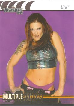 2003 Fleer WWE WrestleMania XIX #86 Lita Front