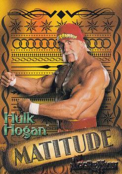 2003 Fleer WWE Aggression - Matitude #7 M Hulk Hogan  Front
