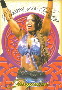 2003 Fleer WWE Aggression - Queens of the Ring #3 QR Jacqueline  Front