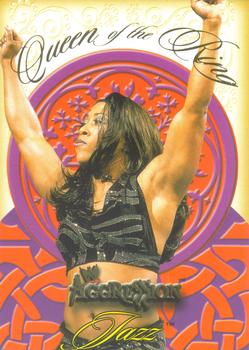 2003 Fleer WWE Aggression - Queens of the Ring #4 QR Jazz  Front