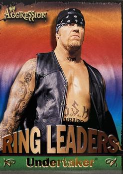 2003 Fleer WWE Aggression - Ring Leaders #6 Undertaker  Front