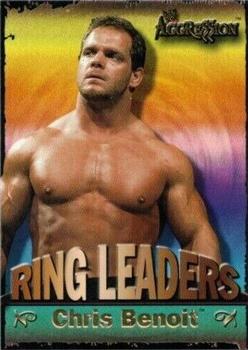 2003 Fleer WWE Aggression - Ring Leaders #13 Chris Benoit  Front