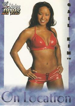 2003 Fleer WWE Divine Divas - On Location #16 OL Gail Kim Front