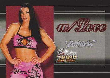 2003 Fleer WWE Divine Divas - With Love #10 WL Victoria Front