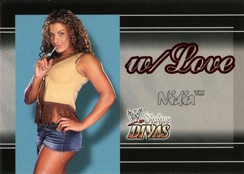 2003 Fleer WWE Divine Divas - With Love #6 WL Nidia Front