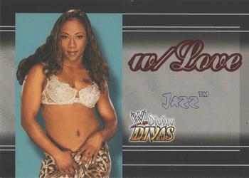 2003 Fleer WWE Divine Divas - With Love #8 WL Jazz Front
