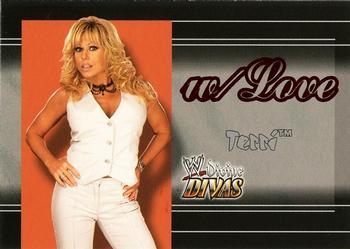 2003 Fleer WWE Divine Divas - With Love #11 WL Terri Front