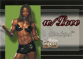 2003 Fleer WWE Divine Divas - With Love #14 WL Shaniqua Front