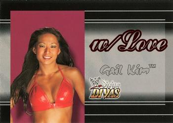 2003 Fleer WWE Divine Divas - With Love #15 WL Gail Kim Front