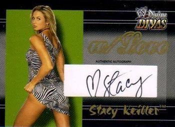 2003 Fleer WWE Divine Divas - With Love Autographs #NNO Stacy Keibler Front