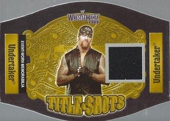 2003 Fleer WWE WrestleMania XIX - Title Shots #NNO Undertaker  Front