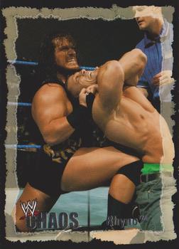 2004 Fleer WWE Chaos #15 Rhyno Front
