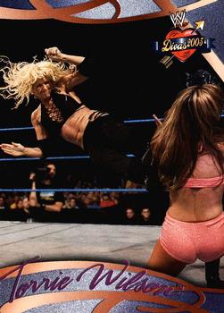 2004 Fleer WWE Divine Divas 2005 #31 Torrie Wilson Front