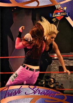 2004 Fleer WWE Divine Divas 2005 #36 Trish Stratus Front