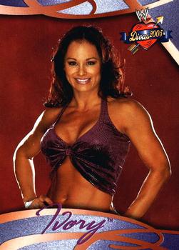 2004 Fleer WWE Divine Divas 2005 #41 Ivory Front