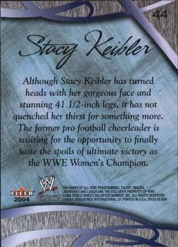 2004 Fleer WWE Divine Divas 2005 #44 Stacy Keibler Back
