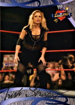2004 Fleer WWE Divine Divas 2005 #49 Trish Stratus Front