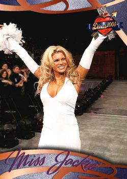 2004 Fleer WWE Divine Divas 2005 #51 Miss Jackie Front