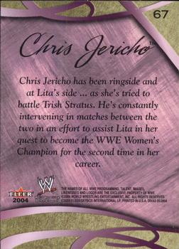 2004 Fleer WWE Divine Divas 2005 #67 Chris Jericho Back