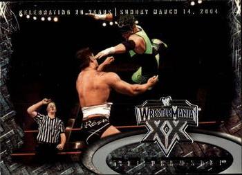 2004 Fleer WWE WrestleMania XX #39 The Hurricane  Front