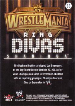 2004 Fleer WWE WrestleMania XX #66 Shaniqua Back