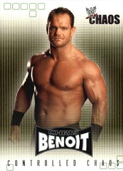 2004 Fleer WWE Chaos - Controlled Chaos #2 CC Chris Benoit  Front