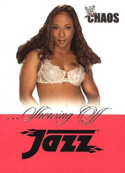 2004 Fleer WWE Chaos - Showing Off #8SO Jazz  Front