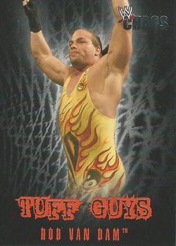 2004 Fleer WWE Chaos - Tuff Guys #7 TE Rob Van Dam  Front