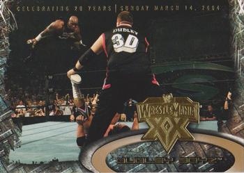 2004 Fleer WWE WrestleMania XX - Gold #38 Dudley Boyz  Front