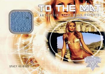 2004 Fleer WWE WrestleMania XX - To The Mat Memorabilia #2 TTM Stacy Keibler  Front