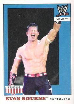 2008 Topps Heritage IV WWE #16 Evan Bourne  Front