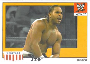 2008 Topps Heritage IV WWE #29 JTG  Front