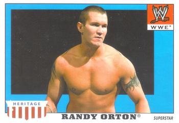 2008 Topps Heritage IV WWE #41 Randy Orton  Front