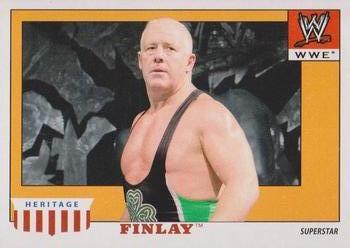 2008 Topps Heritage IV WWE #19 Finlay  Front