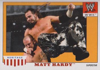 2008 Topps Heritage IV WWE #34 Matt Hardy  Front