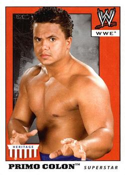 2008 Topps Heritage IV WWE #35 Primo Front