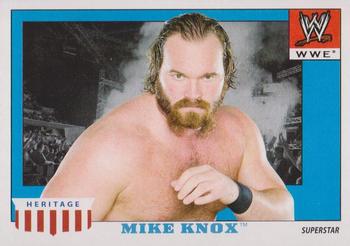 2008 Topps Heritage IV WWE #36 Mike Knox  Front
